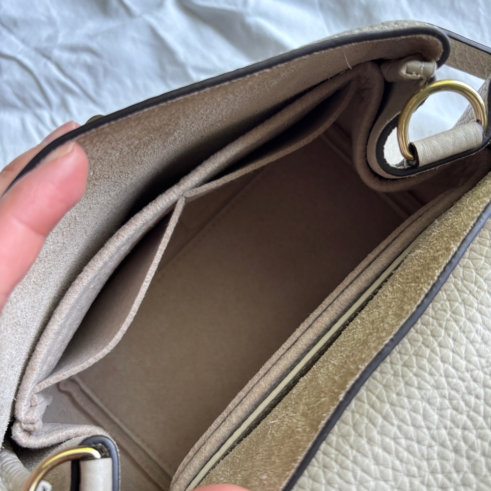 Mulberry Mini Alexa in Chalk - Picture 13 of 17